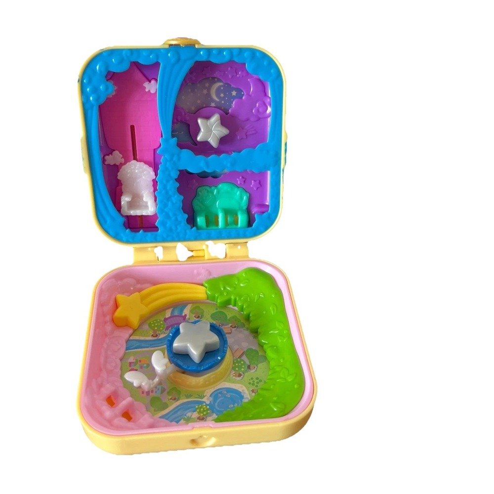 Polly Pocket Magical Starry Dream Castle Playset Mattel GDK78 Yellow Blue